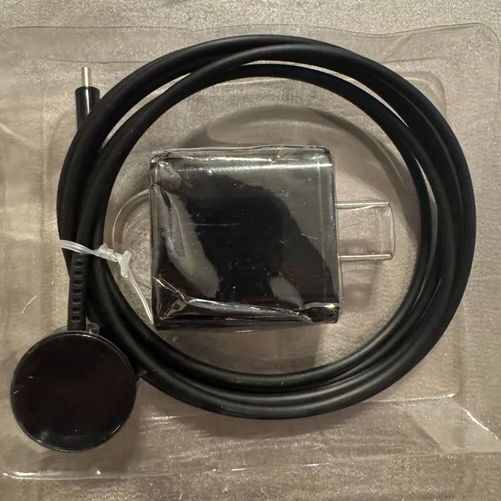 Watch/Iphone Charger Cable 6ft Black w/ Wall Adapter New
